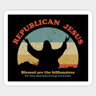 Republican Jesus Sticker